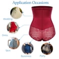thumbnail image 5 of URMAGIC Women Sexy Lace High Waist Slim Shaping Panty Butt Lifter Body Control Underwear Pants, 5 of 8