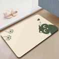 thumbnail image 1 of Ohmyroo 24x16 Inch Diatomite Sink Mat Modern Art Non-Slip Absorbent Rug for Bathroom, 1 of 5