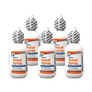 5 Pack Quality Choice Saline Nasal Relief Moisturizing Spray 1.5 Oz Each