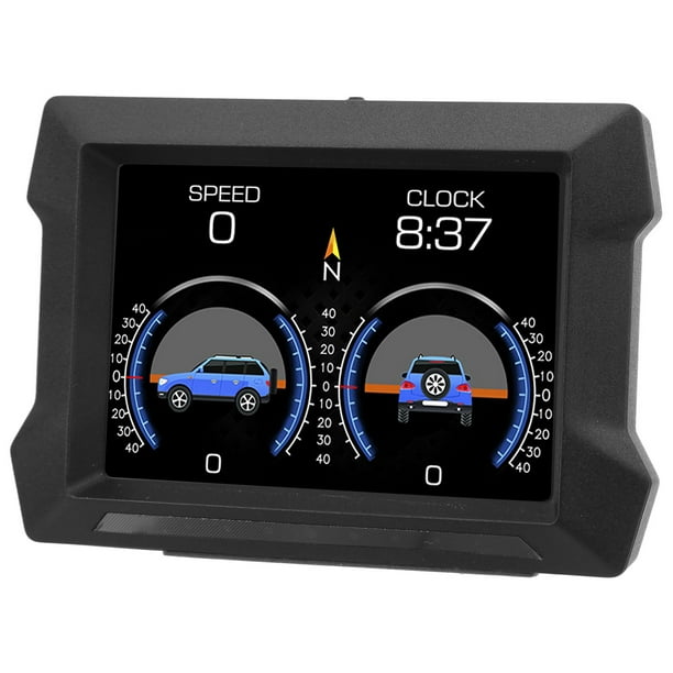 HUD del vehículo, HUD universal para automóvil OBD2 HUD para automóvil GPSHU Rendimiento comprobado