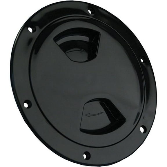 5 in. Access & Deck Plate, Black