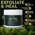 thumbnail image 3 of Tea Tree Scalp Scrub | Itchy & Dry Scalp Care with Tea Tree Oil, Quartz Powder & Sea Salt | Gently Exfoliates, Helps Reduce Flakes, Supports Healthy Hair Growth & Scalp Balance, 3 of 6