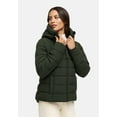 thumbnail image 4 of Marikoo Women’s Quilted Hip-Length Winter Jacket with Hood Tayenaa 16, Size S-3XL, 4 of 9