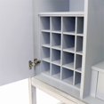 thumbnail image 3 of Pasargad Home Oliver Bar Cabinet with 2 Shelf, Drawer & Mirror, 3 of 10