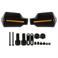 thumbnail image 1 of 5 Pair Motorcycle Hand Guards 7/8 Inch 22mm Handlebar Handguard Handle Protector Bike Brush Wind Guard(Black), 1 of 4