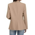 thumbnail image 6 of hotojiny Women Blazers Long Sleeve Casual Work Office Suit Jacket with Pockets Lapel Loose Fit Casual Business Blazers Outerwear, 6 of 7