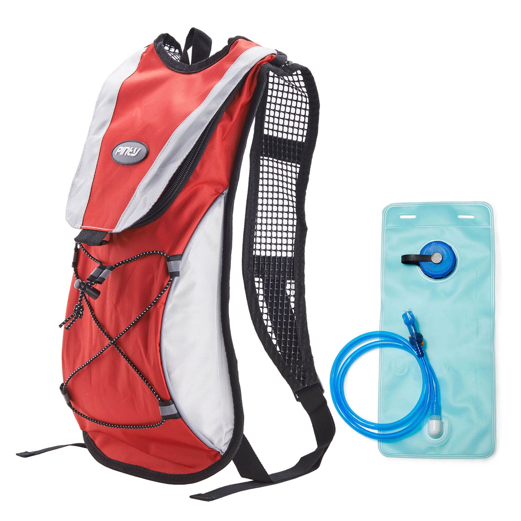 Pinty Premium Nylon Backpack with 2L Water Bladder Hydration Bag for Cycling Climbing Camping