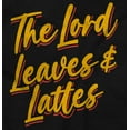 thumbnail image 2 of Fall Autumn The Lord Leaves Lattes Women Plus Size Crewneck Sweatshirt Brisco Brands 3X, 2 of 5