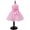 Pink, variant on TIHLMK Party Dresses Girl Clothes Sleeveless Girls Dresses Girls Princess Dresses with Bow Tie Lace Dress Girls with Flowers Embroidery