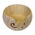 thumbnail image 2 of Recipiente de almacenamiento 5.9 "con orificios taldos y tadros que evitan que se resbale Canasta de almacenamiento Madera natural Baoblaze Cuenco de madera para almacenamiento de hilo, 2 of 8