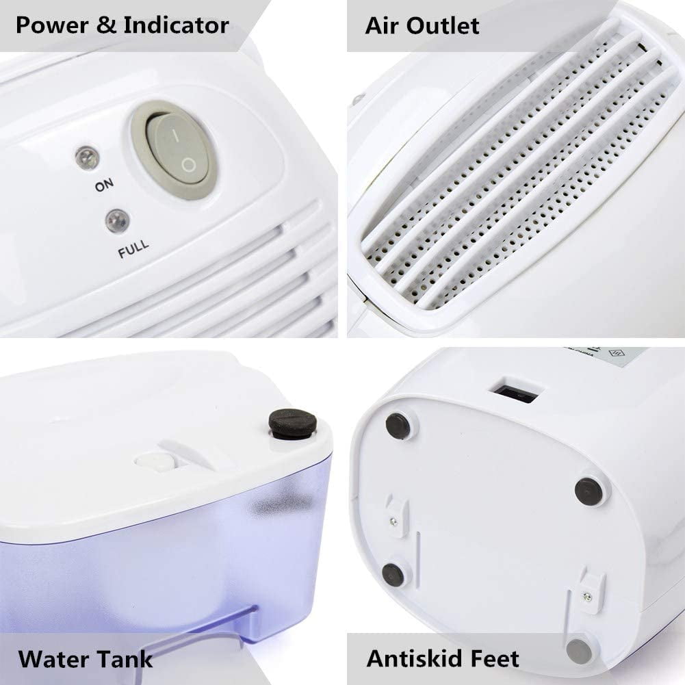 新品未使用　mimi air mud 500ml portable mini air dehumidifier for home, bedroom