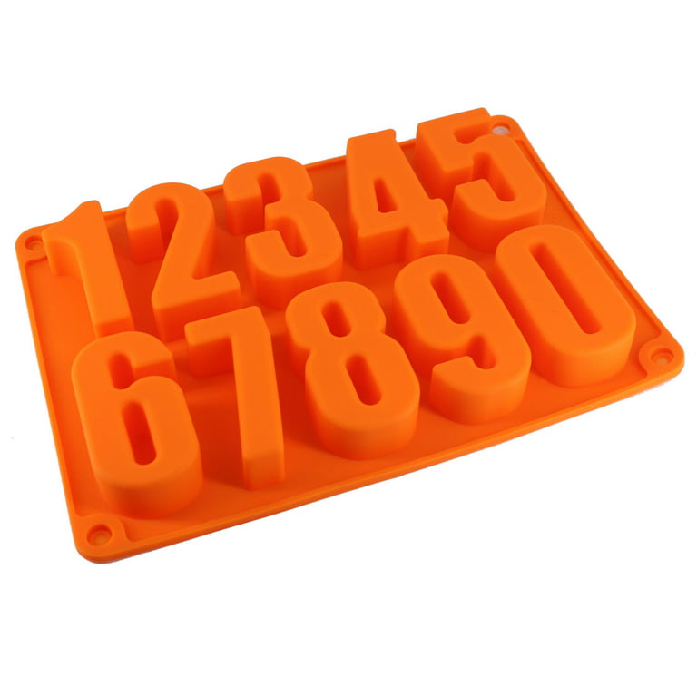 DYTTDG Back To School Supplies Perfect Number Shape Cake Molder Silicone  Digital Cake Cake Numbers Shape Silicone Candy Molds Bite Size