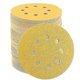 thumbnail image 1 of Gold Sanding Disc, 5 Inch 8 Hole Sandpaper Hook And Loop Sanding Discs Round Obital Sandpaper 120 Grit-100pcs, 1 of 5