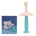 thumbnail image 3 of Baby Toothbrush Toddler Training Toothbrush Teether with 3 Brush Head, 3 of 6