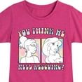 thumbnail image 3 of Disney Princess - You Think We Need Rescuing - Toddler & Youth Girls Short Sleeve Graphic T-Shirt, 3 of 5