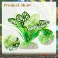 thumbnail image 2 of Plantas de Acuario de Plástico de Ofertas Únicas, Accesorios para Tanques de Peces, Decoraciones para Acuarios en Verde y Blanco, 2 of 6