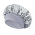 thumbnail image 2 of Yoyauz Satin Hat Sleep Hair Cap - Silk Hat, Suitable For Various Hairstyles, Equipped With Elastic Soft Band For Hair Care, 2 of 6