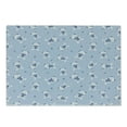 thumbnail image 1 of Cartoon Cutting Board, Teddy Bears Blue Backdrop Holding Hearts Shower Theme, Decorative Tempered Glass Cutting and Serving Board, Small Size, Cadet Blue Pale Blue, by Ambesonne, 1 of 1