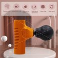 thumbnail image 4 of Soidarity Masajeador muscular de percusión de tejido profundo portátil, masajeador eléctrico profesional para Fitness, relajación, masaje de Fascia, masajeadores Naranja Soidarity CE001315-04B, 4 of 6
