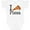 AA-White, variant on Inktastic I Heart Pizza Boys or Girls Baby Bodysuit