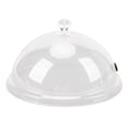 thumbnail image 1 of Transparent Cocktail Smoker Dome, Smoking Cloche Lid for Plates, Dishes, Bowls, Suitable for Kitchen, Restaurant or BBQfor Smoking Infuser,for Smoking Generator Machine, 1 of 7