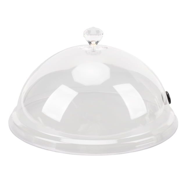 Transparent Cocktail Smoker Dome, Smoking Cloche Lid for Plates, Dishes, Bowls, Suitable for Kitchen, Restaurant or BBQfor Smoking Infuser,for Smoking Generator Machine