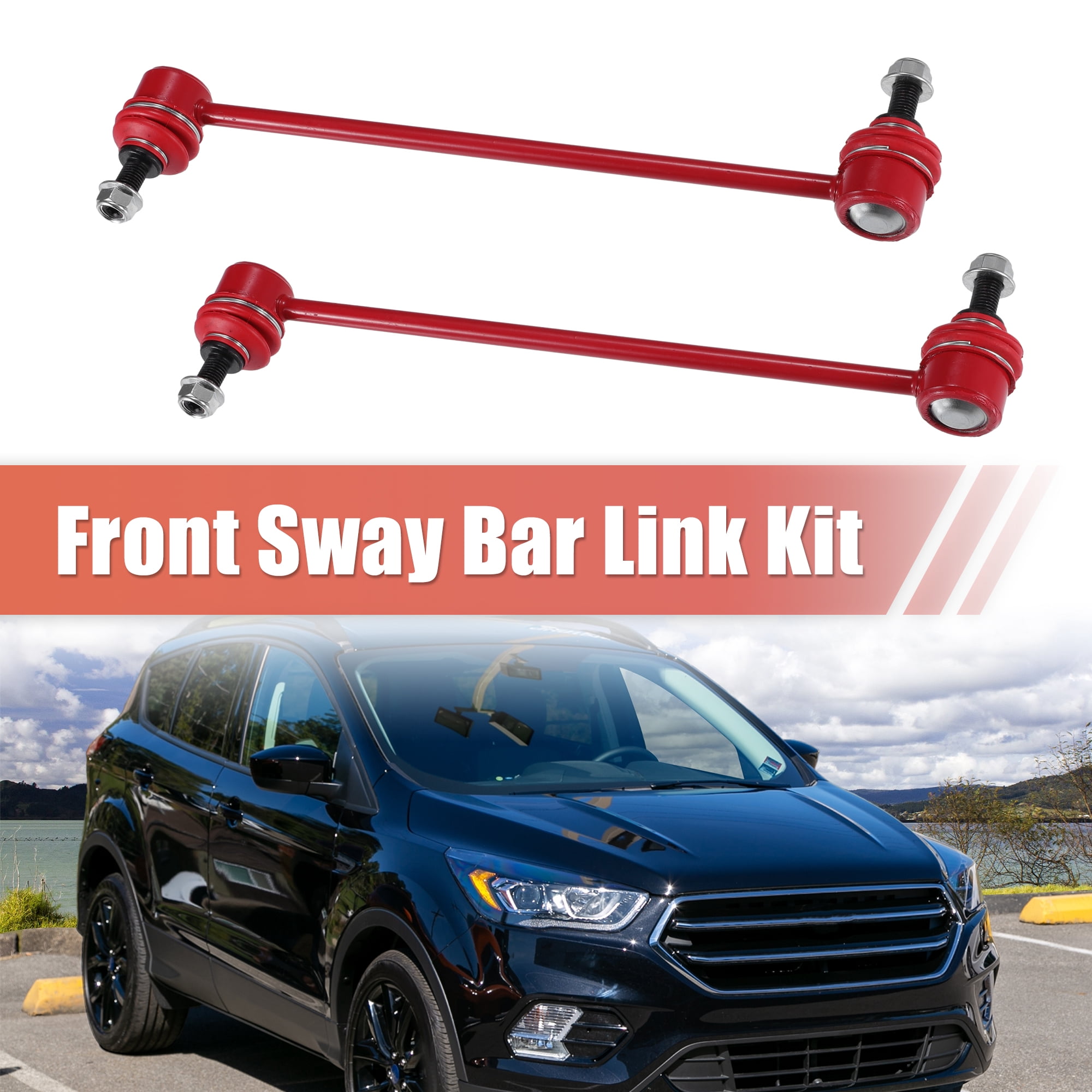 2pcs Front Left Right Sway Bar Links Stabilizer End?Link for Ford Escape 2005-2012 No.K80296