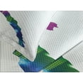 thumbnail image 4 of Ambesonne Rock Music Quilted Bedspread Set 3 Pcs, Colorful Party Star, King Size, Multicolor, 4 of 5