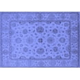 thumbnail image 1 of Ahgly Company Indoor Rectangle Oriental Blue Traditional Area Rugs, 4' x 6', 1 of 4