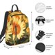thumbnail image 2 of Disketp Golden Sunflower In Field Mochila Ligera e Impermeable, Mochila de Día Resistente para Viajes, Senderismo y Uso Diario para Hombre y Mujer, 2 of 7