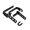 Small-Black, variant on Rustproof Double Swing Action Hinge 360 Degree Rotating Shaft Stainless Steel Concealed Door Pivots Hinges Enduring