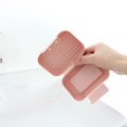 thumbnail image 4 of FNGZ Soap Travel Case,Soap Dish,Sealed and Covered Soap Box Travel Lock Soap Box Toilet Soap Holder Bathroom and Creative Soap Rack,Soap Holder 12x8.5x6cm, 4 of 7