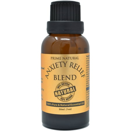 Anxiety Relief Essential Oil Blend 30ml / 1oz - Pure Undiluted Therapeutic Grade for Aromatherapy, Scents & Diffuser