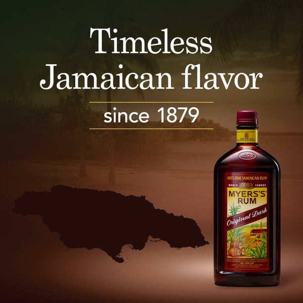 Myers's Jamaican Dark Rum, 750ml, 40% Alcohol - Walmart Business