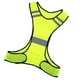 thumbnail image 4 of Chaleco De Seguridad Reflectante De Alta Visibilidad Ropa De Seguridad Para Correr De Noche Cintura Ajustable Tejido De Poliéster Naranja Lima Distancia Reflectante 200 Metros, 4 of 7