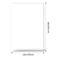 thumbnail image 3 of TENGDA 5 Pack Clear Plexiglass Sheets 24 x 36 Inch 0.04 Inch Thick Flexibl for Picture Frame Glass Replacement Craft and DIY Projects, 3 of 8