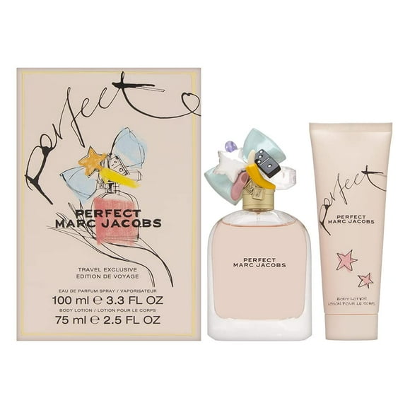 Set de perfume Marc Jacobs Eau de Parfum 100 ml loción corporal 75 ml