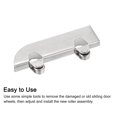 thumbnail image 4 of Uxcell Sliding Door Roller Assembly, Sliding Patio Door Wheels with Ball Bearings, 4 Pack, 4 of 6