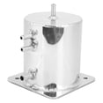 thumbnail image 1 of Mirror Polished Fuel Swirl Pot Aluminium Alloy 1.5 LT Fuel Surge Tanks Box for Race Drift Rally, 1 of 5