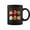 Black, variant on Building Brick Santa Elf Friends Christmas Boys Girls Men Coffee Mugs