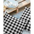 thumbnail image 3 of Outdoor Throw Pillow Cover Farmhouse Black and White Buffalo Plaid Waterproof Cushion Covers 2 Pack Farm Lattice Tartan Pillow Cases Home Decoration for Patio Garden Couch Sofa, 3 of 7