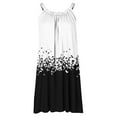 thumbnail image 5 of pimelu Boho Sundresses for Women 2024 Casual Dresses for WomenSleeveless Summer Beach Dresses Floral Print U Neck A Line Spaghetti Straps Mini Dresses Clothes, 5 of 5