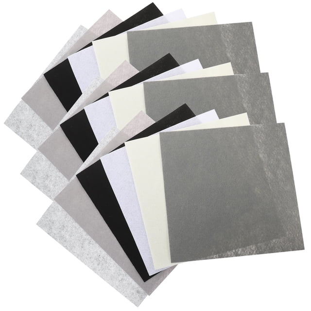 GARVALON 18Pcs Coloured Felt Fabric Sheets for Professional Crafters in Patchwork