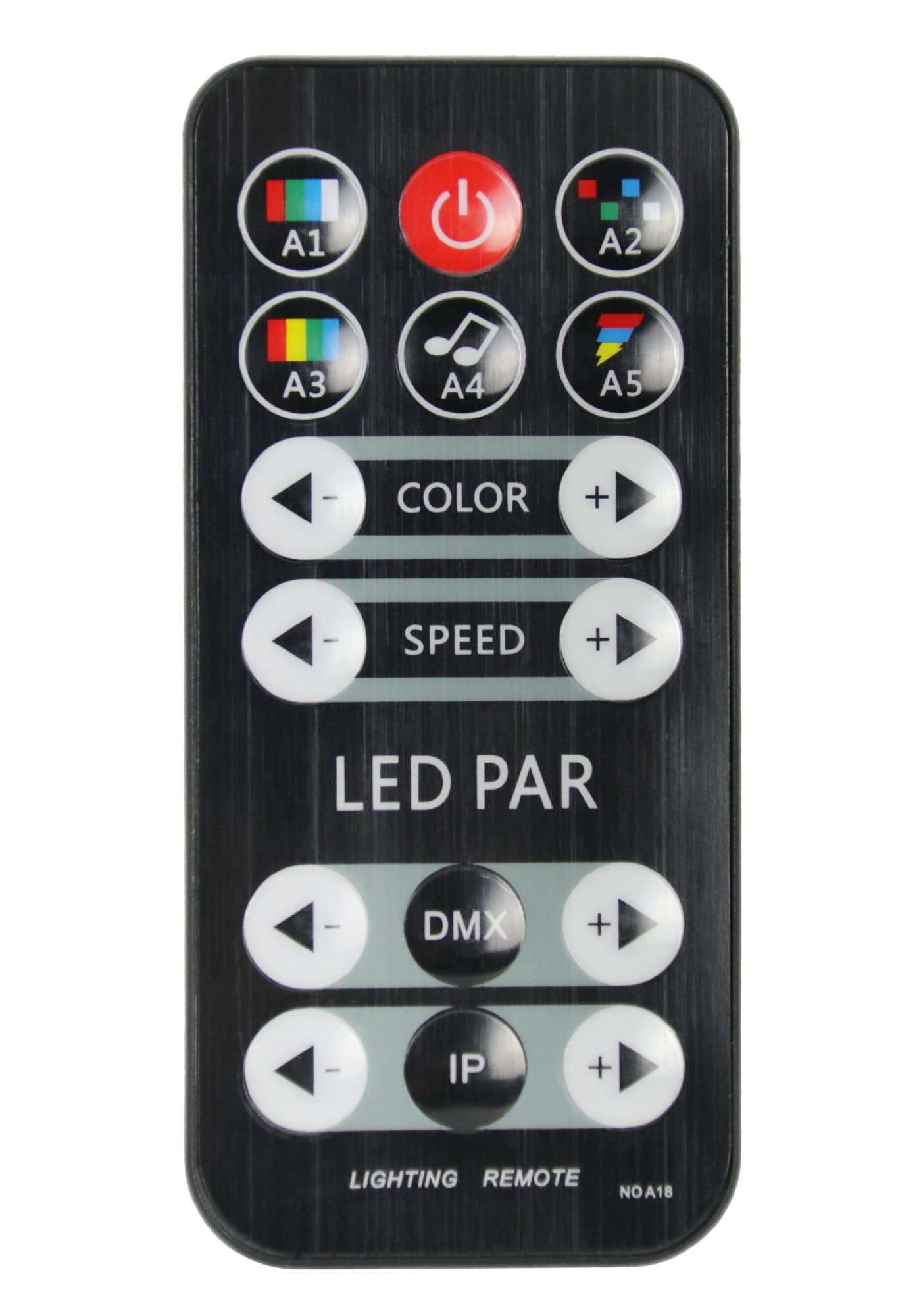 Gearlux 12PCS 1-Watt RGBW LED Par Stage Light with Battery for Halloween, Party, Wedding, Christmas and Stage Parties