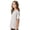 Ash, variant on ® Youth Ecosmart Short Sleeve T-Shirt, 50/50 Cotton/Polyester Classic Fit Crew Neck Tee (Deep-Red, L)