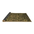 thumbnail image 2 of Ahgly Company Indoor Round Abstract Brown Modern Area Rugs, 5' Round, 2 of 4