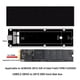 thumbnail image 2 of For Macbook 2012 Air A1425 A1398 A1465 A1466 SSD Case USB3.2 GEN2 6Gbps M.2 SATA SSD Box SSD Enclosu, 2 of 5