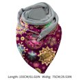 thumbnail image 4 of Shawls Wrap Wrapves Button Soft Chic Para Oficinas Supermercados Teatros Patrón De Copo De Nieve Sunnimix Chales envuelven las bufandas, 4 of 5