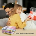 thumbnail image 2 of to My Wife Throw Blanket, Wife Birthday Gift from Husband, Anniversary Romantic Gifts for Wife, Soft Throw Blanket for Couch Bed Chair, Sweetest Day Gifts, Christmas Decoration, Valentine 50" X 60", 2 of 5