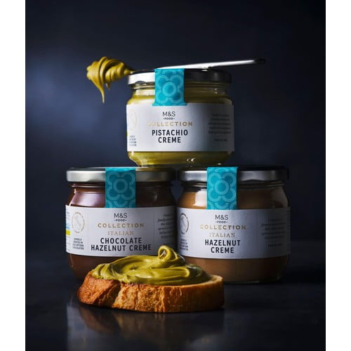 M&S Italian Hazelnut Creme 360g, British Import (Pack of 2